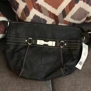 Black crossbody/shoulder bag